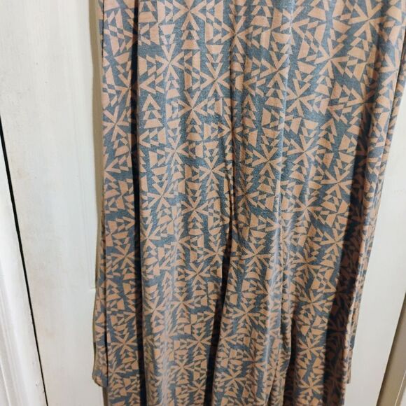 LuLaRoe Brown Tan Casual High Low Sundress - Picture 8 of 8